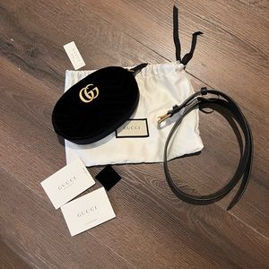 Gucci marmont waist bag